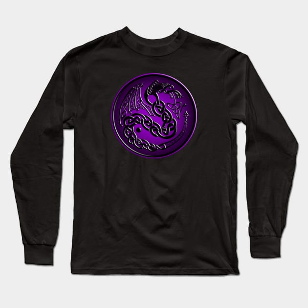 CELTIC DRAGONS 2 Long Sleeve T-Shirt by GardenOfNightmares